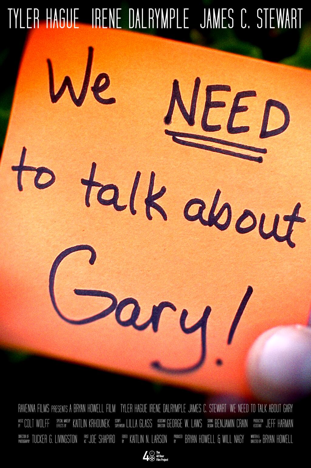 Filmposter for We Need to Talk About Gary